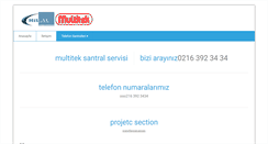 Desktop Screenshot of multiteksantral.net